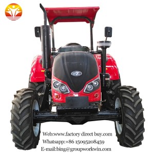 Hot Sale New Design 4WD 70HP Farm Wheel Tractor