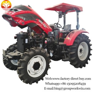 New Chinese 70hp 4wd Farm Tractor Price