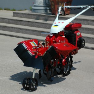 automatic hand push soil ditching trenching machine for sugarcane ginger green onion